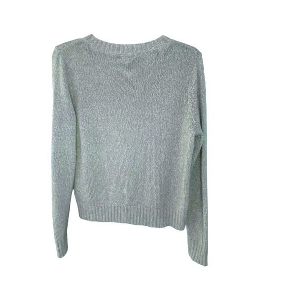 H&M Divided Women Baby Blue Knit Pullover Sweater Soft Small - Picture 2 of 10